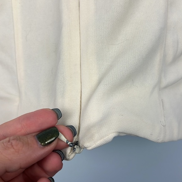 Orna Farho Paris vintage zipper closure ivory corset top - Picture 7 of 7